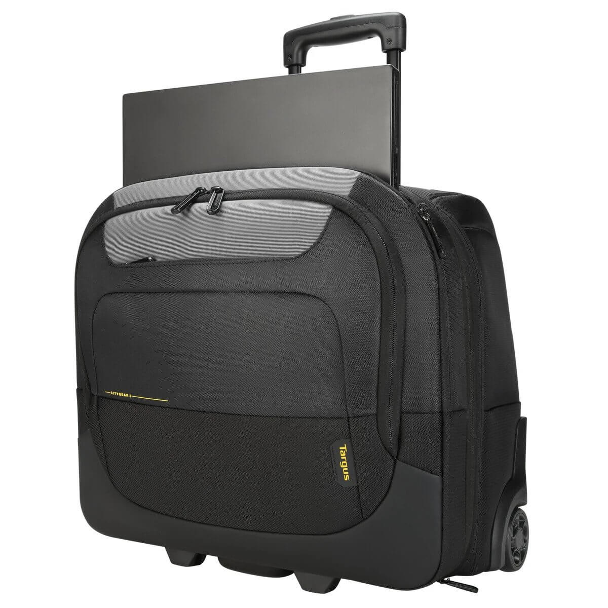 CityGear 15-17.3" Roller Laptop Case Black - Image 10