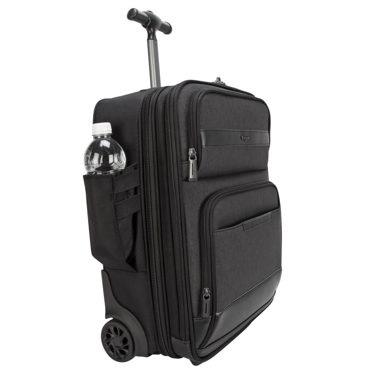 CitySmart 12-15.6” Compact Under-Seat Roller - Black/Grey - Image 10