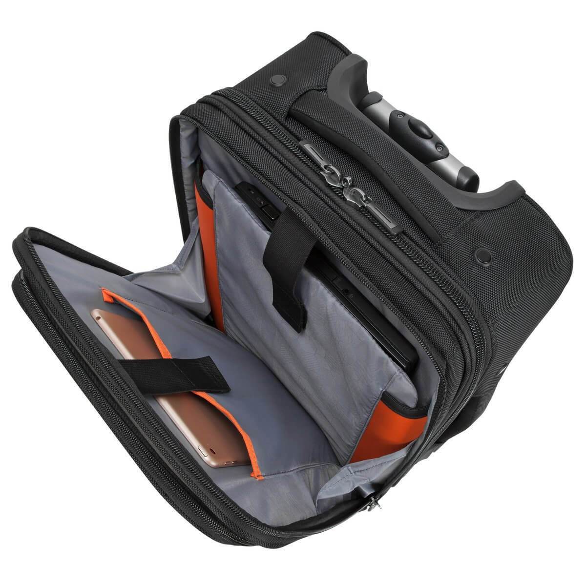 CitySmart 12-15.6” Compact Under-Seat Roller - Black/Grey - Image 14