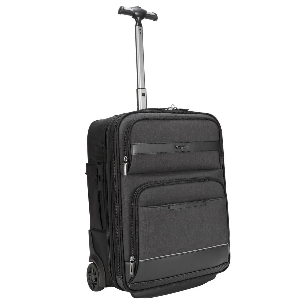 CitySmart 12-15.6” Compact Under-Seat Roller - Black/Grey - Image 3