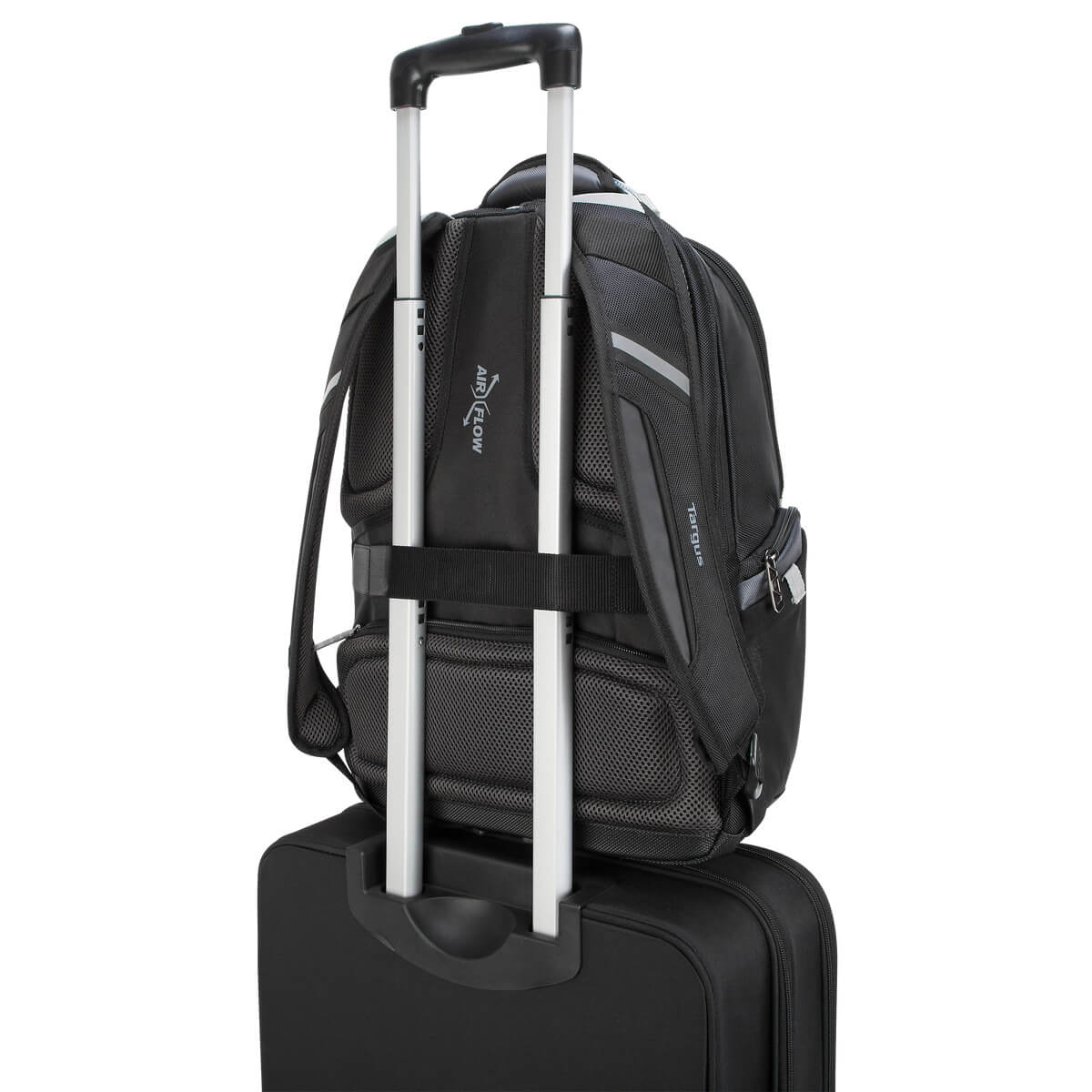 DrifterTrek 11.6-15.6" Laptop Backpack with USB Power Pass-Thru - Black - Image 13