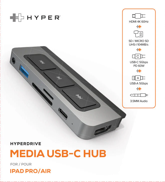 HyperDrive 6-in-1 USB-C Media Hub - Image 6
