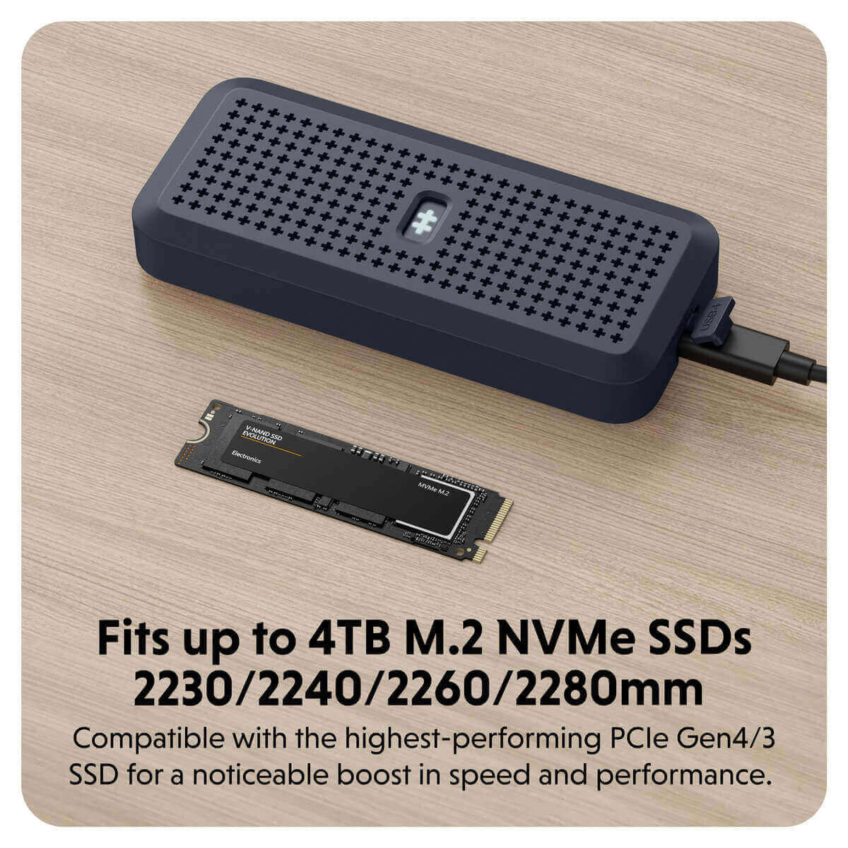 HyperDrive Next USB4 NVMe SSD Enclosure - Image 3