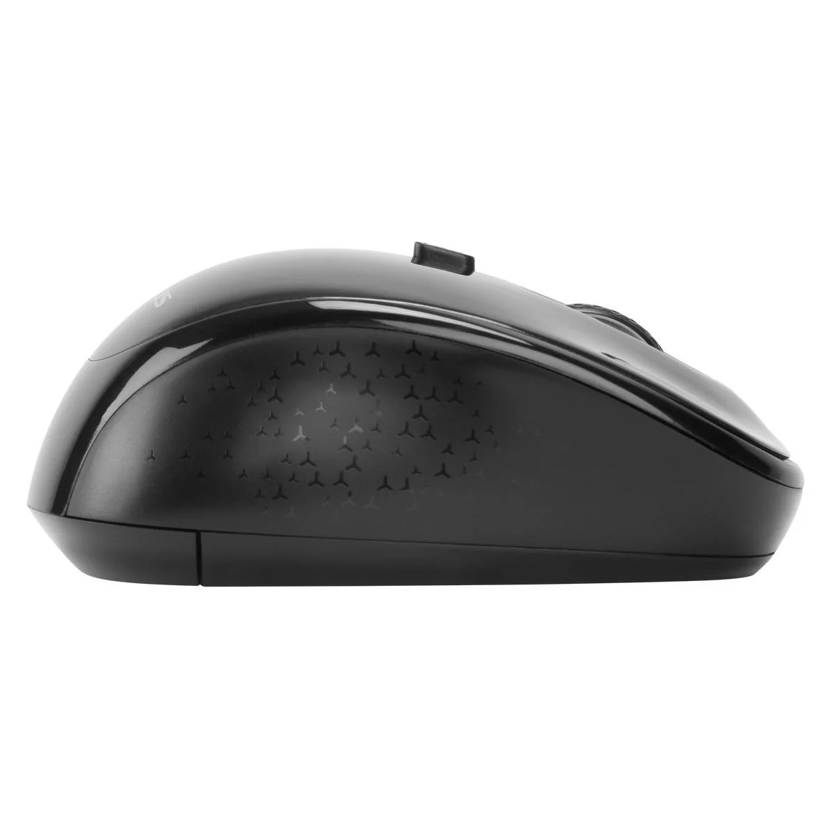 Wireless USB Laptop Blue Trace Mouse - Black - Image 4
