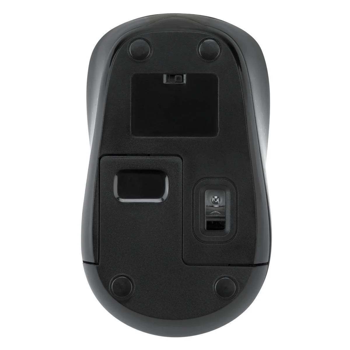 Wireless USB Laptop Blue Trace Mouse - Black - Image 7